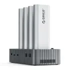 Orico IT48N-C 4-Disk Docking Station with M.2 NVME Clone Function - Gray Foto 1