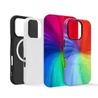 Case double layer for sublimation compatible with MagSafe for IPHONE 12 PRO MAX — Foto 1