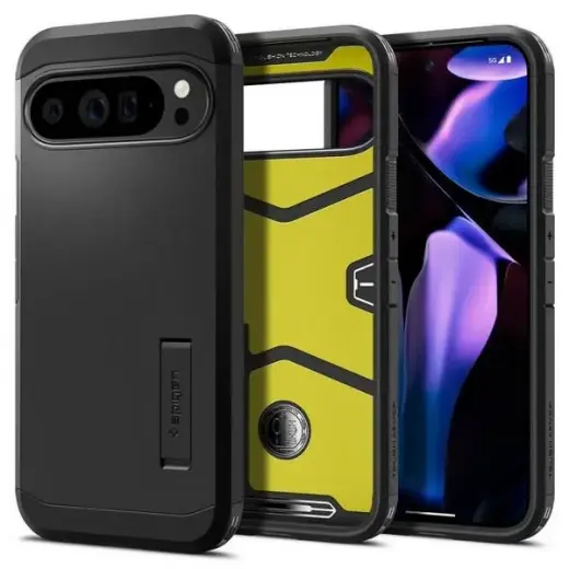 Spigen Tough Armor Google Pixel 9 Pro XL czarny|black ACS07726 Фото num