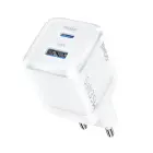 BWOO GaN wall charger CDA222 PD 35W 1 x USB 1 x USB-C, white Foto 3
