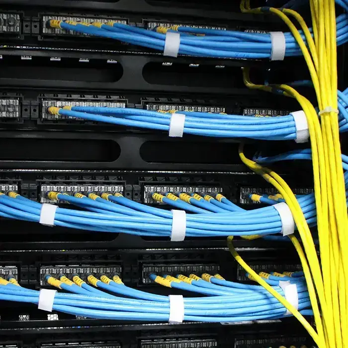 Qoltec Solid Steel Cable Organizer for 19" racks | 24 ports | 1U Foto 3