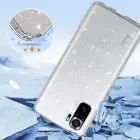 Crystal Glitter Case for Xiaomi Redmi Note 10/Note 10S/Poco M5S Silver — Foto 3