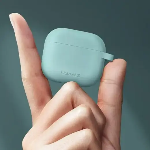 USAMS Etui ochronne do AirPods 3 silicon różowy|pink BH741AP03 (US-BH741) Photo