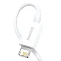 Baseus CALYS-C02 Superior провод для передачи данных и зарядки | USB-A на Lightning | 12W | 2m | белый Фото num