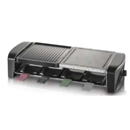 Severin Raclette 8 persons black Schwarz RG 9645 (RG 9645) Foto 2
