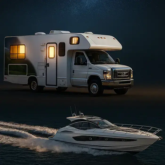 Qoltec Smart Monolith charger for LiFePO4 AGM GEL SLA batteries | 10A | 24V Foto 2