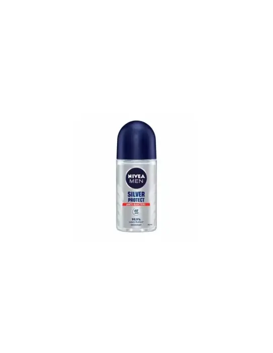 Nivea Desodorante Roll On 50ml Men Silver Protect
