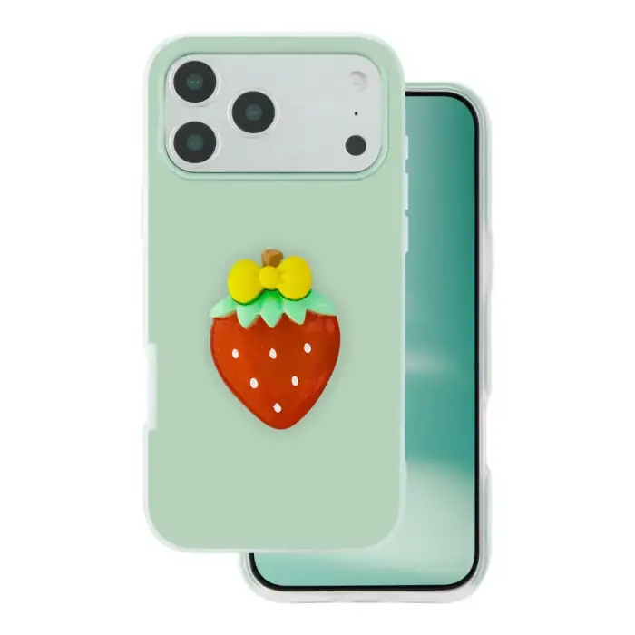 Fruit 2in1 phone case for iPhone 17 Pro green
