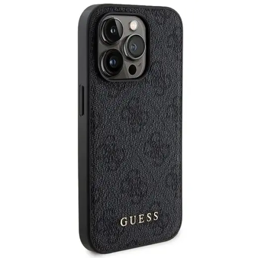 Zestaw Guess GUBPM5P13L4GEMGK iPhone 13 Pro 6.1" hardcase + Powerbank 5000mAh MagSafe czarny|black 4G Metal Logo Фото num