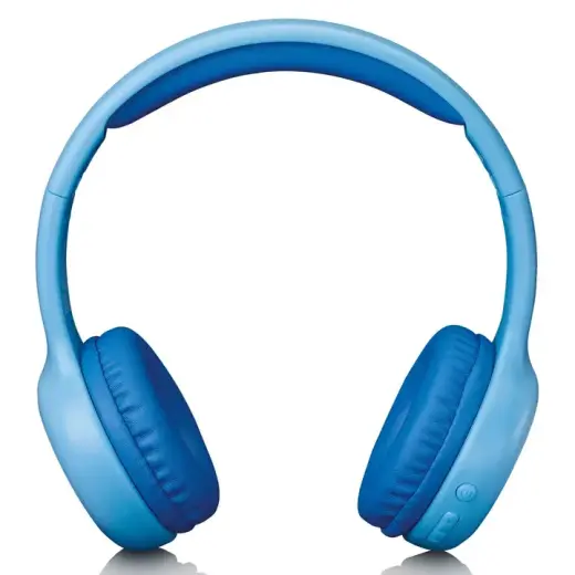 Lenco on-ear austiņas ar Bluetooth bērniem, zilas
