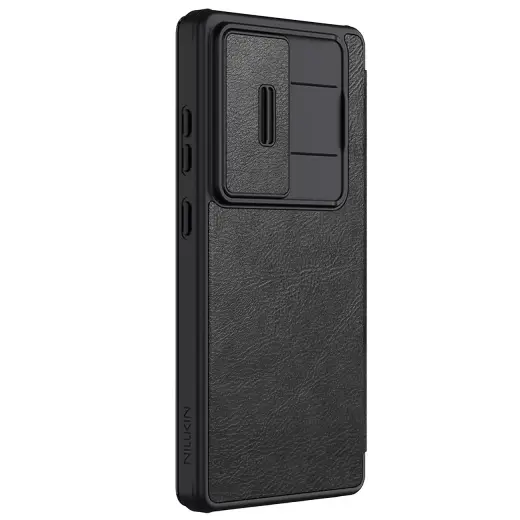 Nillkin Qin Pro telefona maciņš Samsung Galaxy S25 Ultra black Foto 2