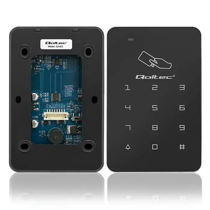 Qoltec code lock FEBE with RFID reader | Code | Card | key fob | EM Foto 4
