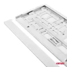 License Plate Frame - White — Photo 3