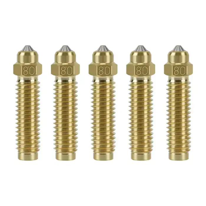0.8 mm hardened brass nozzle set for ELEGOO Centauri Carbon
