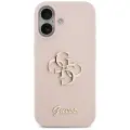 Guess Silicone Big 4G Script Case for iPhone 17 Pink Foto 3