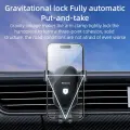 Yesido Gravity car holder C243 to air vent black Foto 3