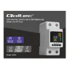 Qoltec Single-phase electronic wattmeter | energy consumption meter | DIN35 | Remote control | Measurement history | Wi-Fi | TUYA | Smart life — Foto 19