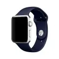 Mercury pasek Silicon Apple Watch 38|40| 41 mm niebieski|navy Фото num