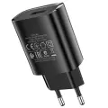 Borofone Wall charger BN1 Innovative - USB - 2,1A black Foto 2