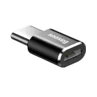 Baseus Mini adapteris Micro USB uz USB-C | melns — Foto 5
