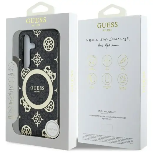 Guess telefona maciņš Samsung Galaxy S25 melns Foto 8