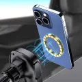 Dudao FW11 car phone holder with 15W inductive charger for air vent | cockpit - black Photo