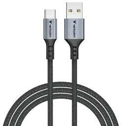 Verbatim Sync&Charge data transfer and charging cable | USB-A to USB-C | 18W | 1.2m | black