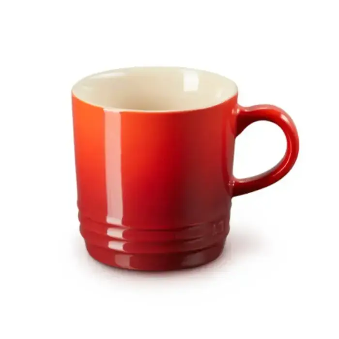 Stoneware mug 350ml red