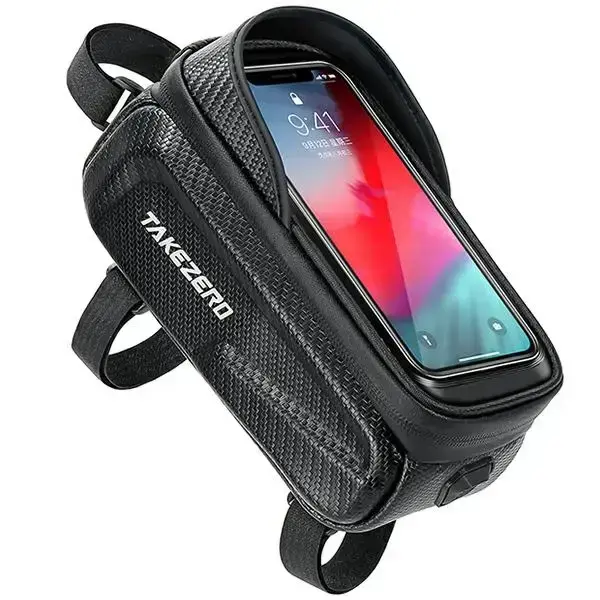 TAKEZERO TZ01 velosipēdu somiņa|bracket pannier black|black