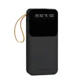 SENDEM P402 ārējais akumulators (powerbank) | 20000 mAh | 12W | USB-C, Lightning, Micro USB, USB-A | melns Foto 1