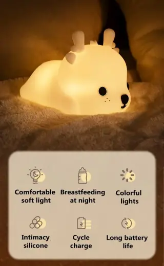 Nakts lampa LJC-163 Brieža Foto 7