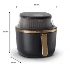 Philips Airfryer NA332 00 6,2L 1700W black copper (NA332/00) Photo