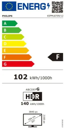 PHILIPS 65" 4K Mini-Led TV Foto 11