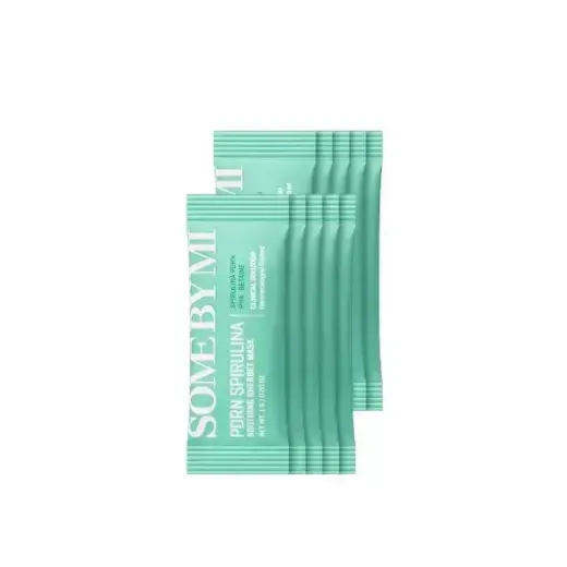 Some by Mi PDRN Spirulina Soothing Sherbet Mask 10 Pcs + 1 Pcs + 1 Ml
