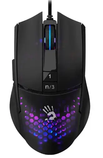 A4TECH Bloody L65 Max vadu spēļu pele | Honeycomb RGB| melna Foto 4