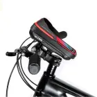 WILDMAN traveling bag for bike handlebars with zipper 0,5L (4 "- 7") ES16 black Photo