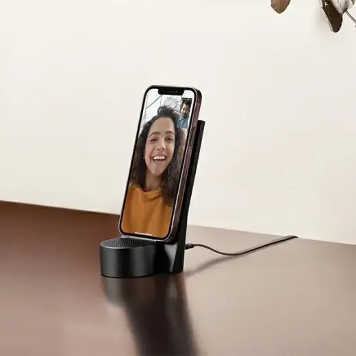 Lexon City Energy Pro 10W Wireless Charger with Bluetooth Speaker black LD145N Фото num