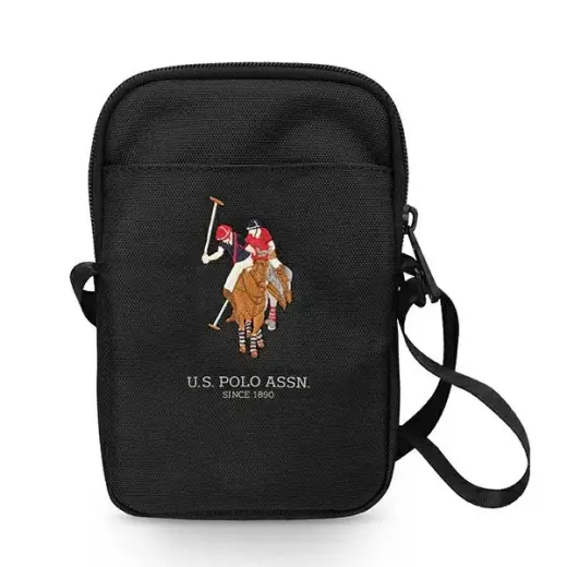 US Polo rokassoma USPBPUGFLBK melna | melna
