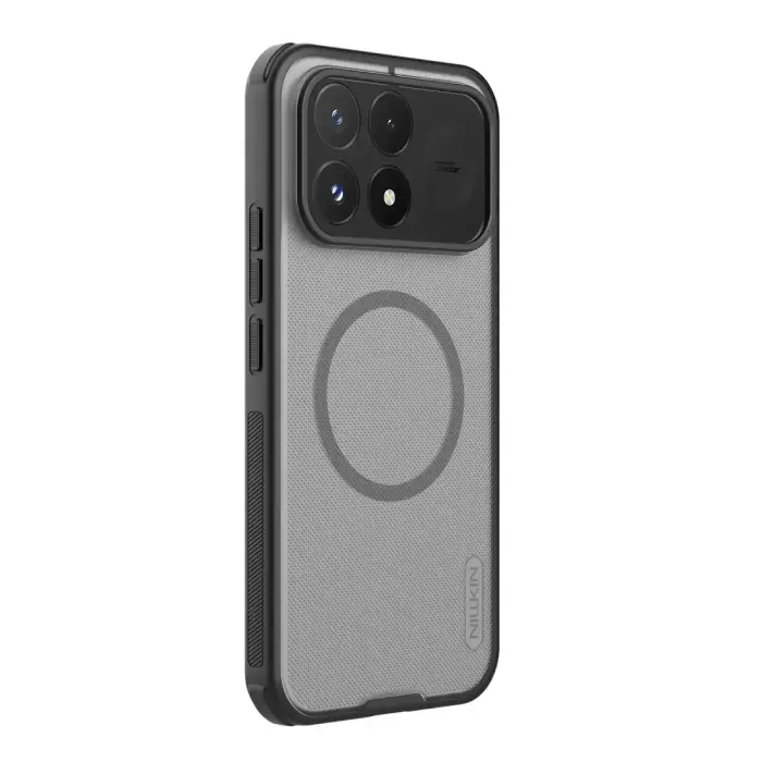 Nillkin Super Frosted PRO Magnetic Back Cover for Poco F9 Pro Transparent Black
