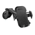 Telescopic car holder with suction cup Black Photo