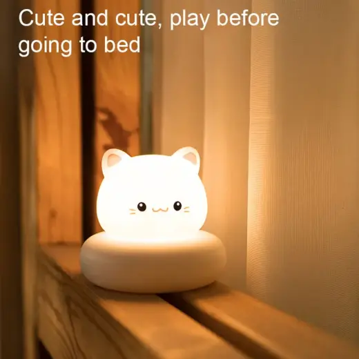Nakts lampa W-007 kaķēns Foto 2