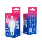 Forever Light LED Bulb E27 G45 7.2W 840lm 6000K class E Фото num
