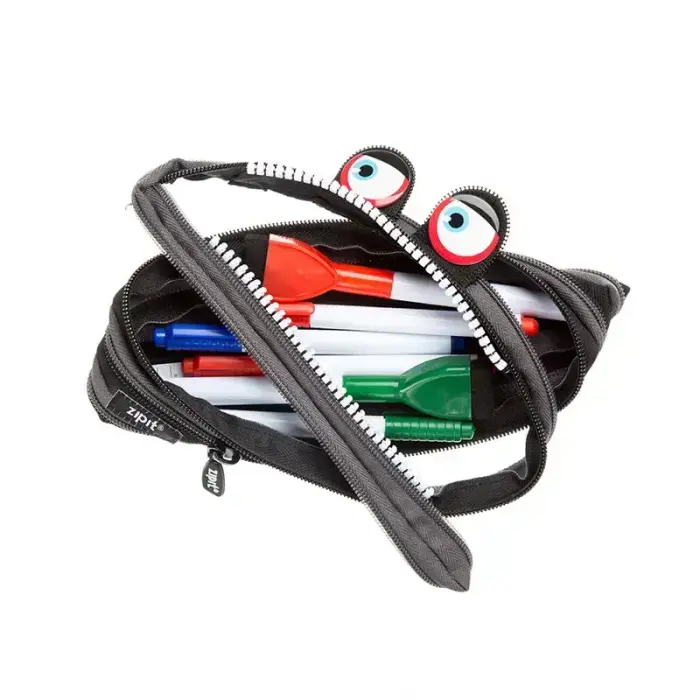 Penālis ZIPIT Wildlings Pouch, ZTM-WD-BG, melnā krāsā Foto 5