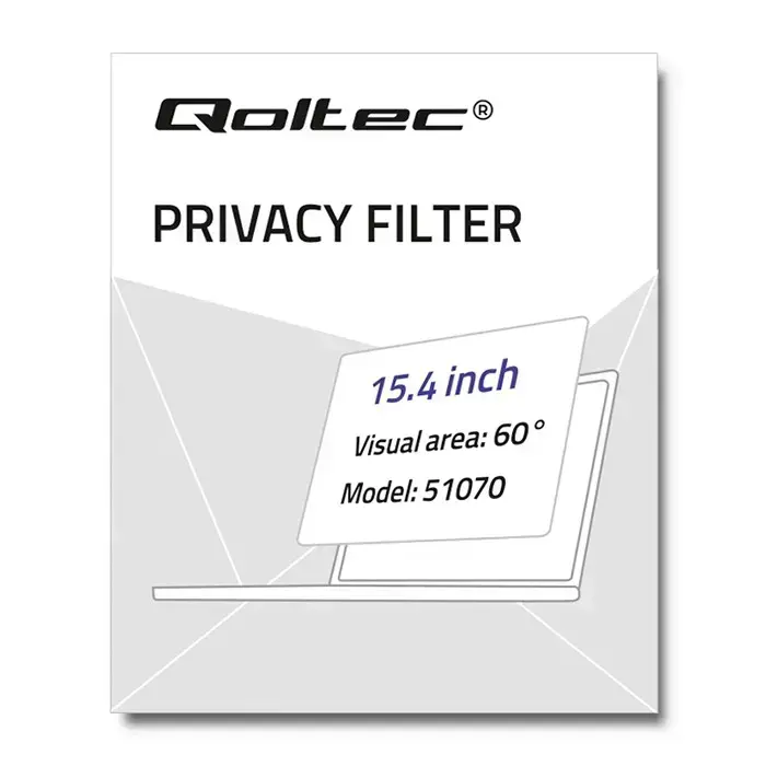 Qoltec Privacy filter for MacBook Pro Retina 15.4" (2012-2015) | Eye protection Foto 3