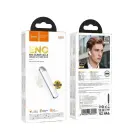 Wireless mono headset (ENC, BT 6.0, 130mah) Hoco E201 white — Foto 5