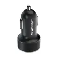 Wozinsky WDCCAC USB-C USB-A 36W car charger - black Foto 4