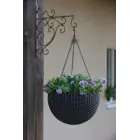Flowerpot Hanging Sphere Planter grey — Photo 2