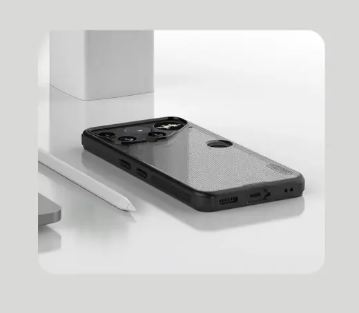 Nillkin Super Frosted PRO Back Cover for Nothing Phone 3 Transparent Black Foto 5