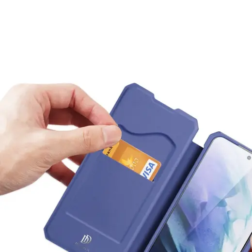 DUX DUCIS Skin X Holster Cover for Samsung Galaxy S22 + (S22 Plus) blue Photo