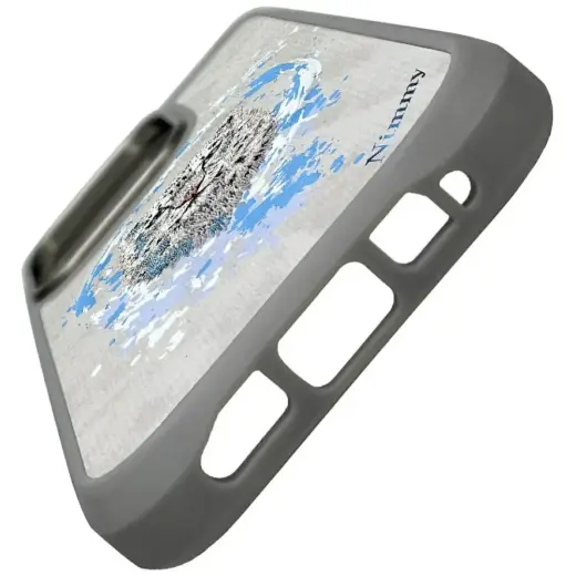 Etui Nimmy Pantera MagSafe do iPhone 16   Pro jasnoszary Photo